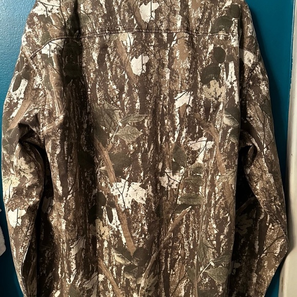Abercrombie and Fitch Camo Button Up Shirt. Shirt Jacket Shacket - Picture 3 of 3